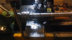 Ламповая токарка. Точим лом в разрезе. ТВ-4