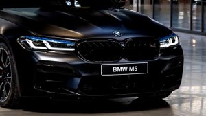 BMW M5 F90 2022 Competition в цвете Frozen Black!!!