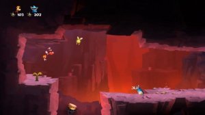 Прохождение Rayman Legends:  Пик Олимпия Тёмная тварь:Возрождение