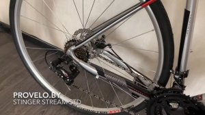 Велосипед Stinger Stream STD (2020) серебристый/чёрный. Обзор от магазина ProVelo.by