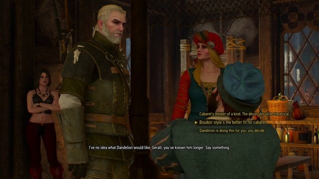 The Witcher 3 - Cabaret: Priscillia And Interior Decorator 