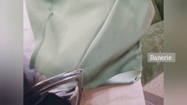 Французский закрытый шов | Двойной шов по косой