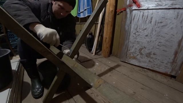 Козел для распилки дров, своими руками смотреть онлайн