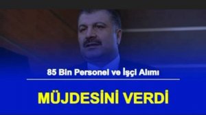 Sağlık Bakanlığı'na 85 Bin Personel Ataması Yapılacak: 32 Bin Sekreter, Güvenlik, Temizlik Personel