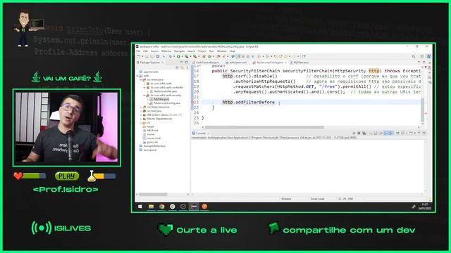 IsiLive 015 - Spring Security - O mínimo que você precisa saber sobre. смотреть онлайн