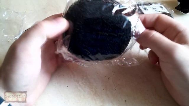 Губки, бублики или пончики разной длины для волос (aliexpress). Причёска пучок