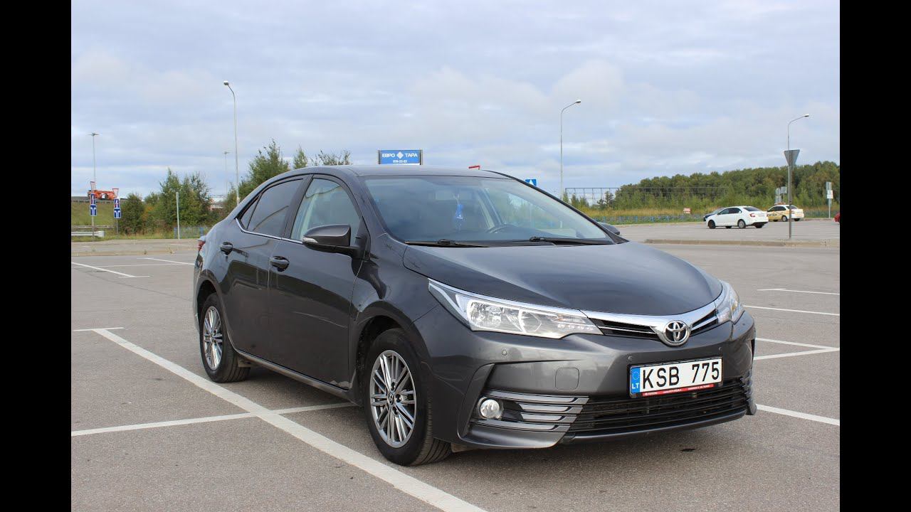 Toyota Corolla с честным пробегом 74000 км из Европы, реальное состояние смотреть онлайн