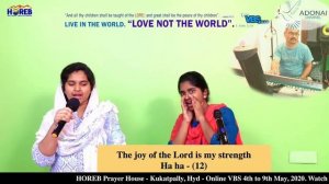 Songs of Zion|The joy of the Lord is my strenth|Sunday School songs|Horeb VBS 2020