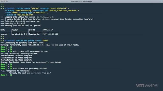 Project Photon Runs Docker Containers on VMware vCloud Air and Google Compute Engine смотреть онлайн