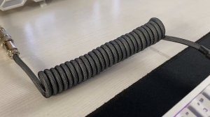 Спиральный кабель для клавиатуры USB Type-c