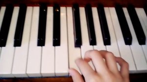 Гравити Фолз правой рукой на фортепиано урок