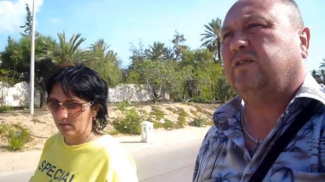 Тунис. Zita Beach Resort. Термальный бассейн. Обзор окрестности. Второй выход в город.