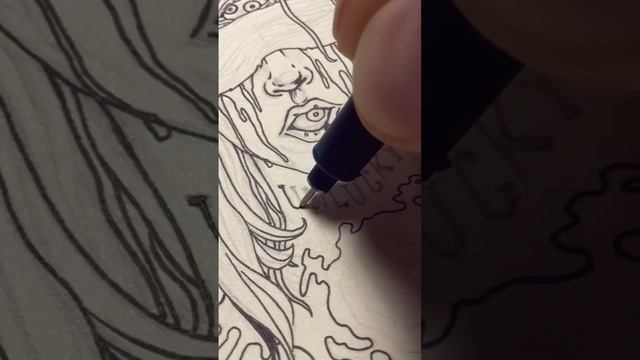 Рисую персонажа в своем стиле #dtiyschallenge #рисование #графика #лайнарт смотреть онлайн