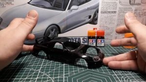 Сборка модели - TOYOTA SUPRA (TAMIYA)