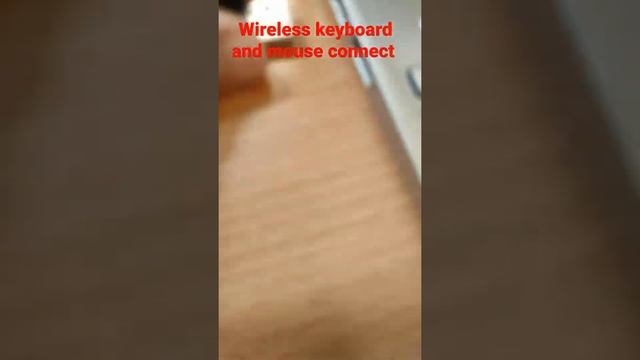 wireless keyboard and mouse connect