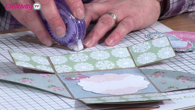 How To Make a Six Fold Card | docrafts Creativity TV смотреть онлайн