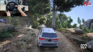 GTA 5   2024 BMW X5 M Competition Climbing the Mountain   BMW CARS OFFROAD CONVOY