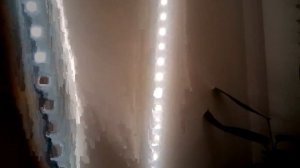 Светодиодная лента на моём окне!