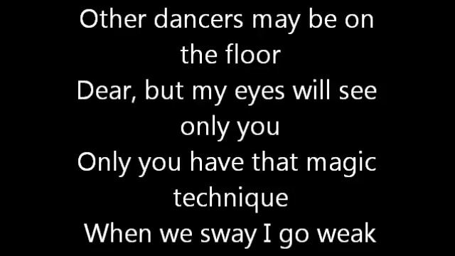 michael buble - sway lyrics смотреть онлайн