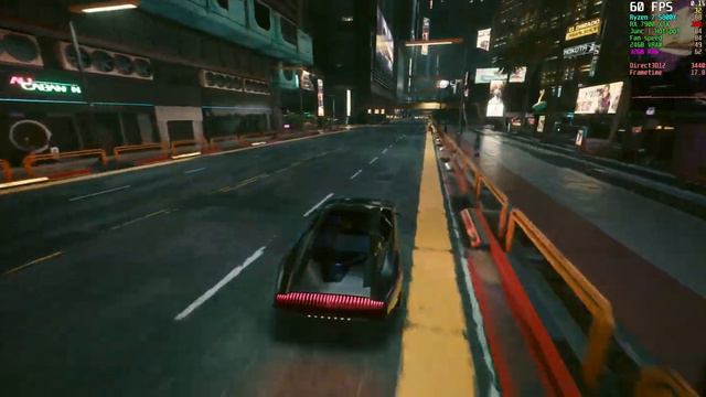 Cyberpunk 2077 v1.63 Ultra Settings Unofficial Ryzen SMT Fix 3440x1440 | RX 7900 XTX | R7 5800X