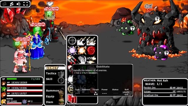 Vulcan vs. Lucky Stars Berserker Three Turn Capture - Epic Battle Fantasy 5 (V1) смотреть онлайн