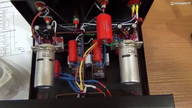Ламповый фонокорректор на лампах 6Н23П смотреть онлайн