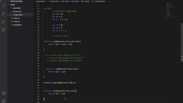 FULL JAVASCRIPT WEB DEVELOPMENT COURSE 2022 : PART FOUR : JAVASCRIPT FUNCTIONS