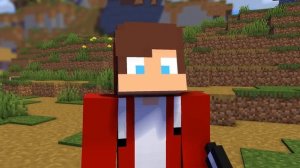 【Maizen】I Met JJ's Sister!【Minecraft Parody Animation Mikey and JJ】