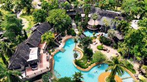 The Hotspring Beach Resort and Spa. View from above