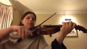 Kreutzer Etude No. 2 violin - slow tempo