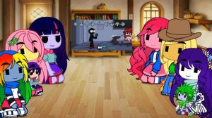 MLP React FNF Stickman FULL WEEK