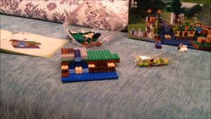 LEGO Minecraft 21114 The Farm and 21115 The First Night / Лего Майнкрафт 21114 и 21115