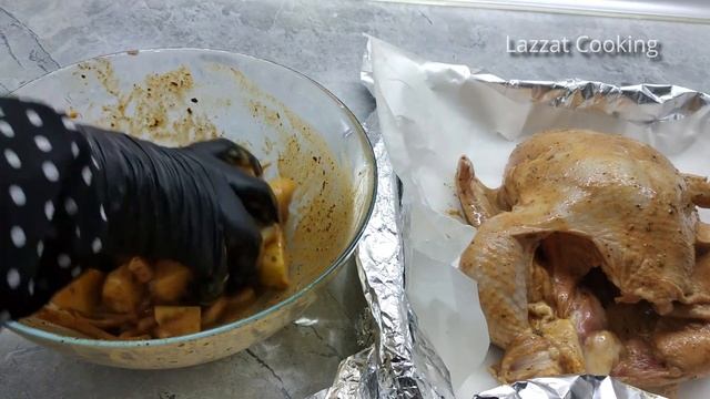 Duxovkada Tovuq pishirish. Курица запеченная в духовке с хрустящей корочкой смотреть онлайн