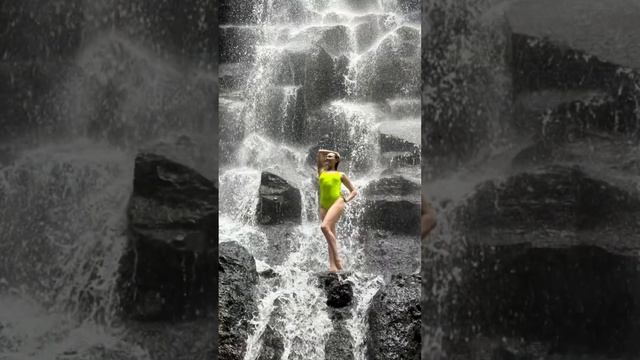 Водопад Канто лампо #reals #бали #убуд #индонезия #waterfall