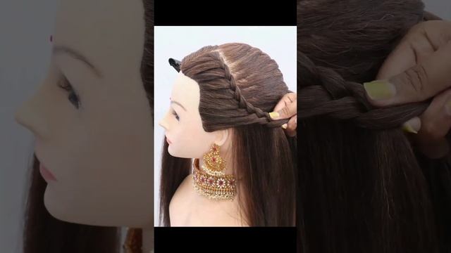 easy long ponytail full tutorial | easy hairstyle for festival #ponytail #latest #viral #trending