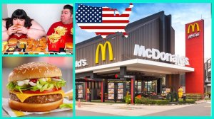 США: McDonalds в ТЕХАСЕ! Заказ Прямо из АВТО! Глобальная ЛЕНЬ Американцев  #Drive-thru