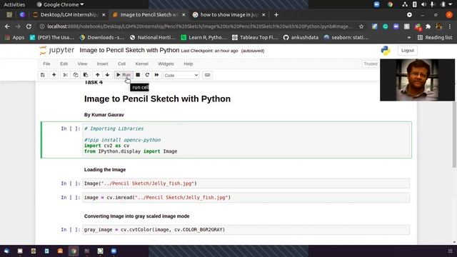 Image to Pencil Sketch Using OpenCV