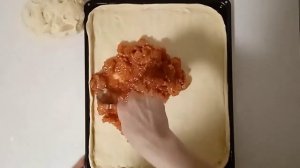 Пирог с яблочным вареньем!!! Мой любимый.