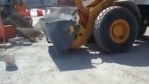 ВС270 Бетоносмесительный ковш 270л GFGORDINI на мини-погрузчике САТ 262