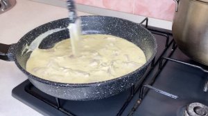 Спагетти КАРБОНАРА. Идеальный рецепт! Паста Карбонара со сливками. Готовятся 15 минут. | Дома с Оле