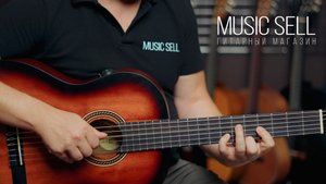 ТРАНСАКУСТИЧЕСКАЯ ГИТАРА С НЕЙЛОНОВЫМИ СТРУНАМИ VALENCIA TA TRANSACOUSTIC NYLON SUNBURST MUSIC SELL