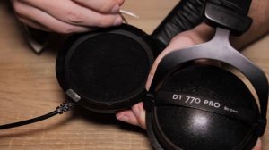 Kopfhörer Ohrpolster tauschen - Beyerdynamic DT 770 Pro [DE]