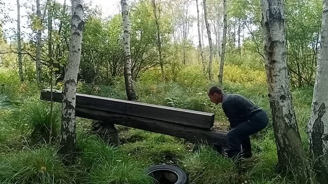 Силовая подготовка на природе 274