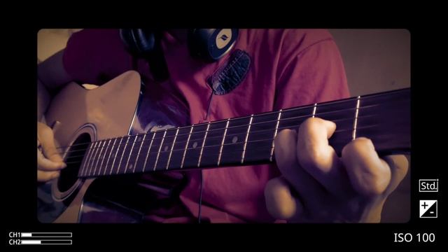 FingerStyle Arpeggio With Beautiful Chord Progression & Drums Beats смотреть онлайн