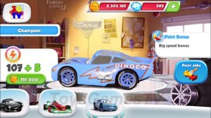 Disney Cars Lightning McQueen vs Francesco | Cars Fast as Lightning