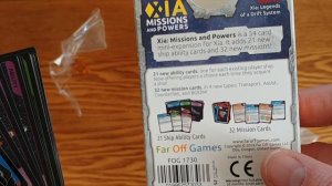 UNBOXING: XIA Mini Expansion Missions and Powers