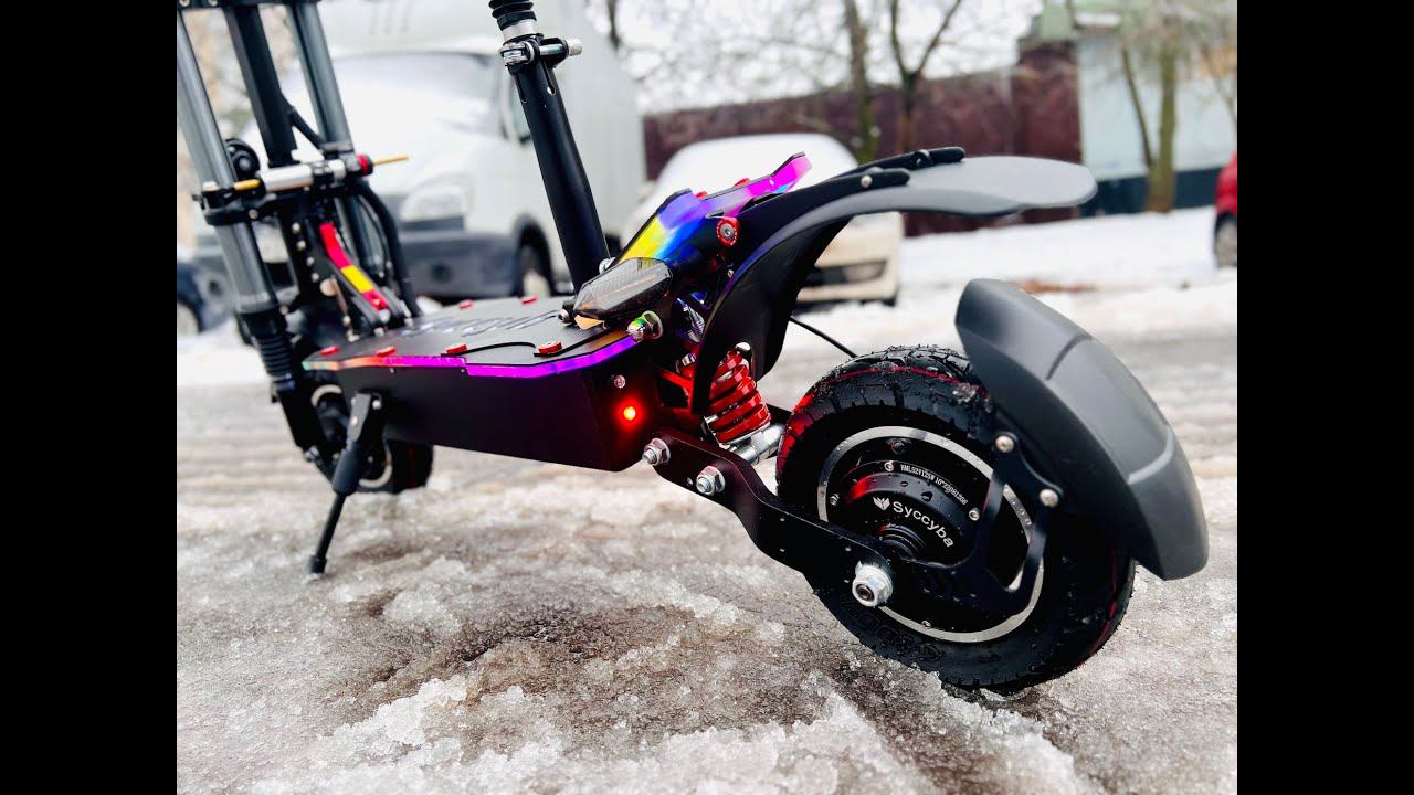 Электросамокат Syccyba R11 mini - обзор, разбор смотреть онлайн