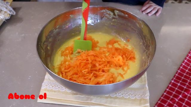 HAVUÇLU CEVİZLİ TOP KEK TARİFİ🥰[Kek Tarifleri]