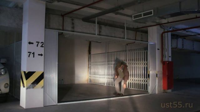 Раздвижные решётки паркинг.