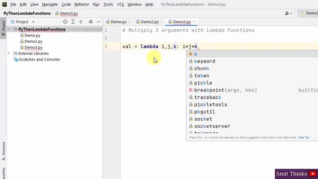 Python Lambda Functions Examples | Amit Thinks смотреть онлайн